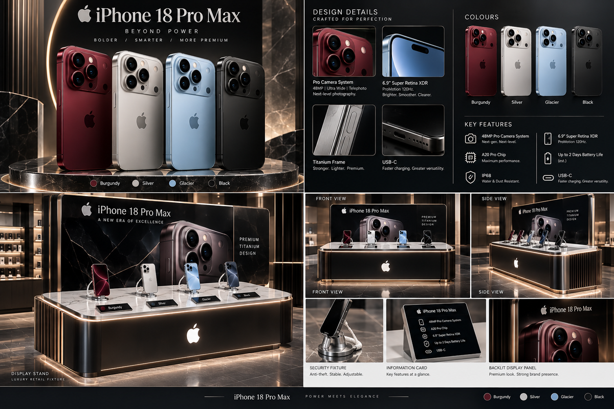 IPHONE 18 PRO MAX 256GB