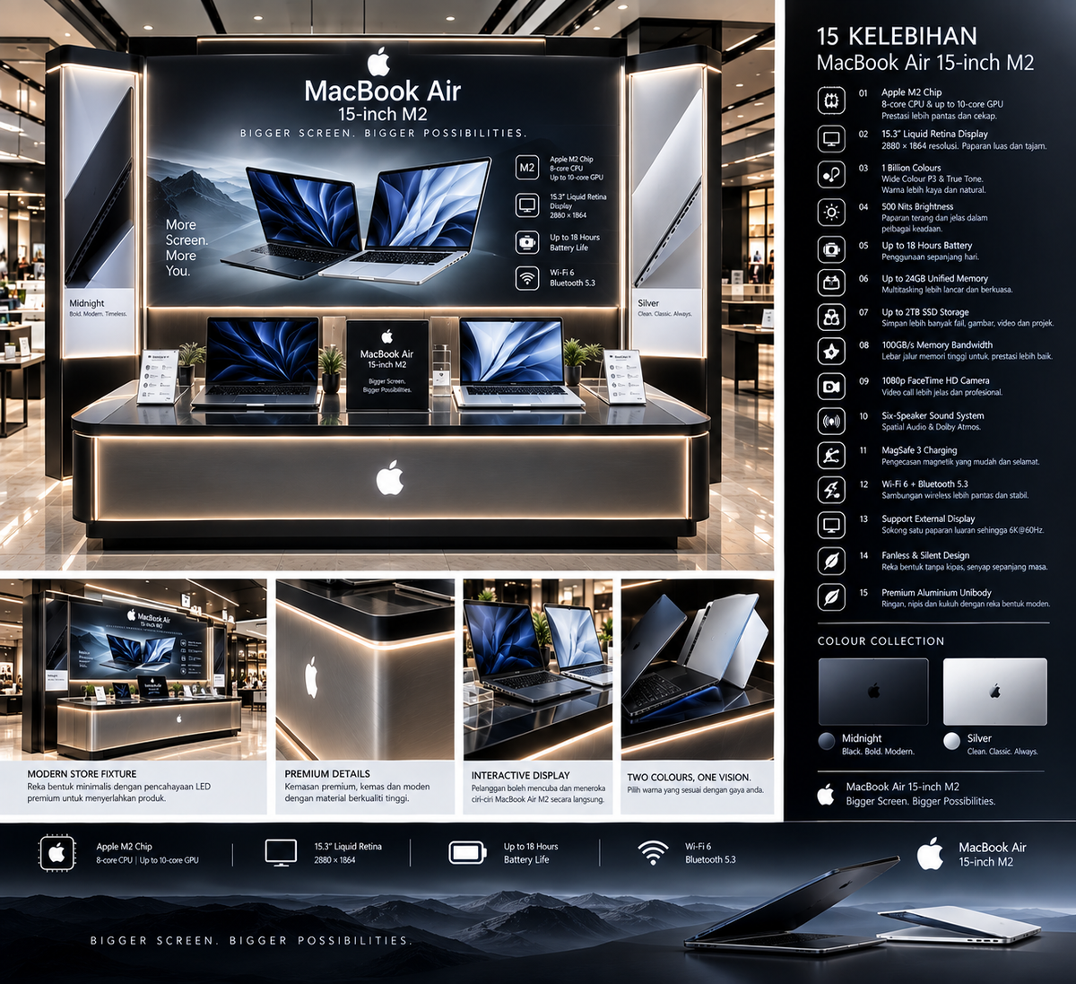 15-inch MacBook Air M2